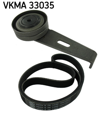SKF VKMA 33035 Kit Cinghie Poly-V